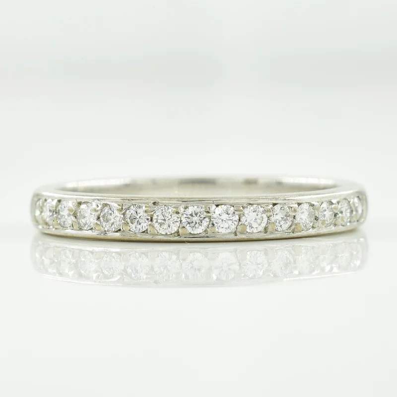 Semi Eternity Diamond Ring | 0.18ctw | SZ 5.25 |