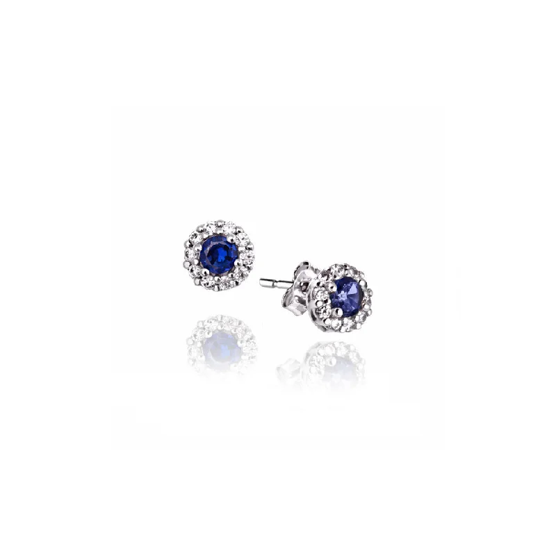 fashion earrings for women -18kt White Gold Earrings - 713721