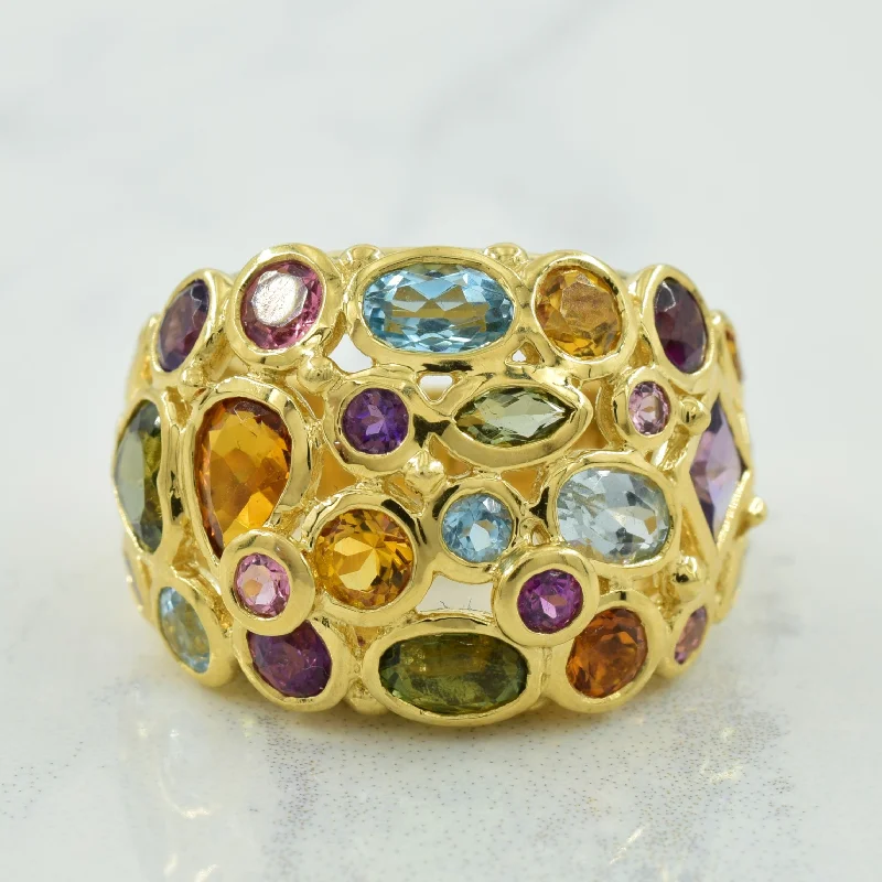 Multi Gemstone Ring | 5.00ctw | SZ 6 |