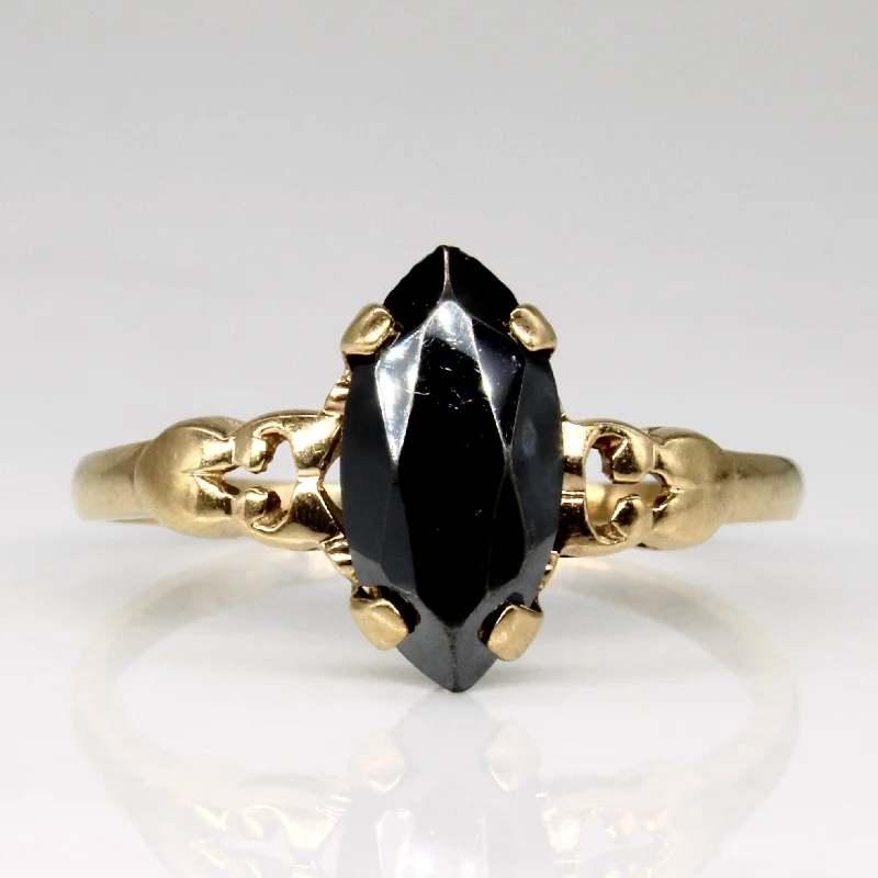 Hematite Cocktail Ring | 2.20ct | SZ 8.75 |