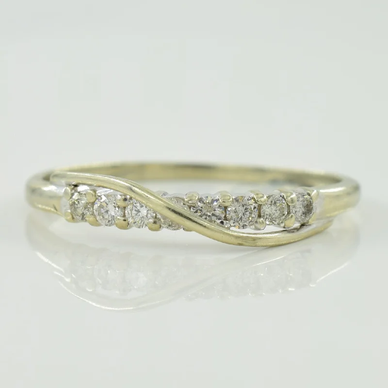 Diamond Bypass Ring | 0.12ctw | SZ 6 |