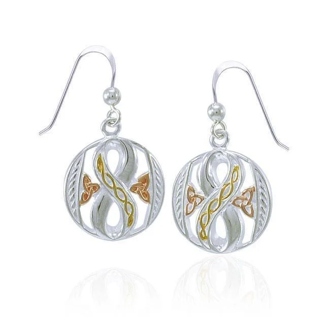 chandelier earrings for women -Elegant Infinity Symbol Earrings OER1363