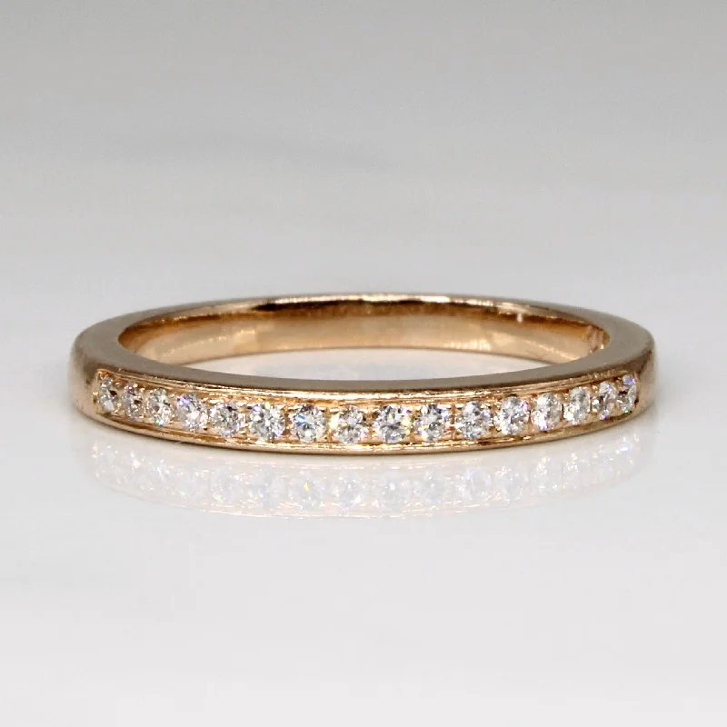 Diamond Semi Eternity Ring | 0.16ctw | SZ 6 |