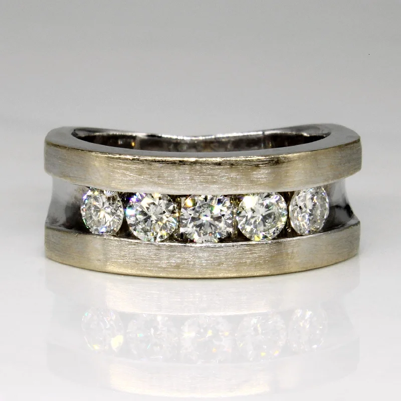 Five Stone Diamond Ring | 1.00ctw | SZ 8 |