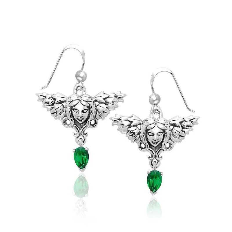 women’s trendy drop earrings -Angel Earrings TER1075