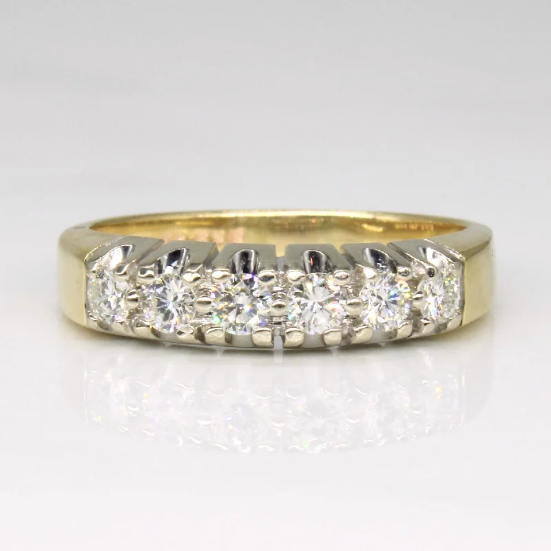 Flush Set Diamond Ring | 0.48ctw | SZ 6 |