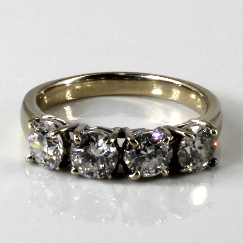 Four Stone Diamond Ring | 1.36ctw | SZ 6 |