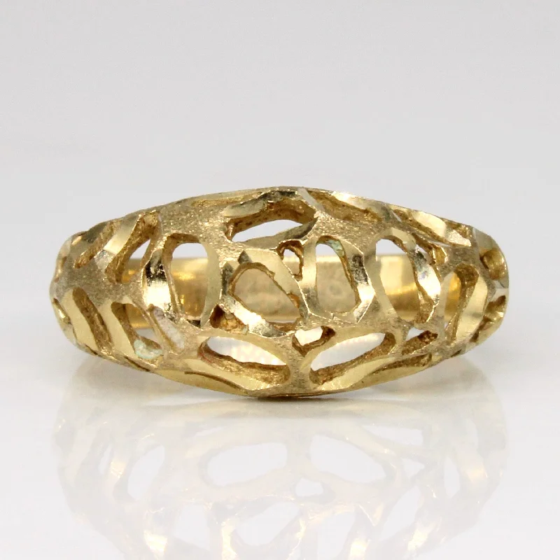 10k Yellow Gold Ring | SZ 4.5 |