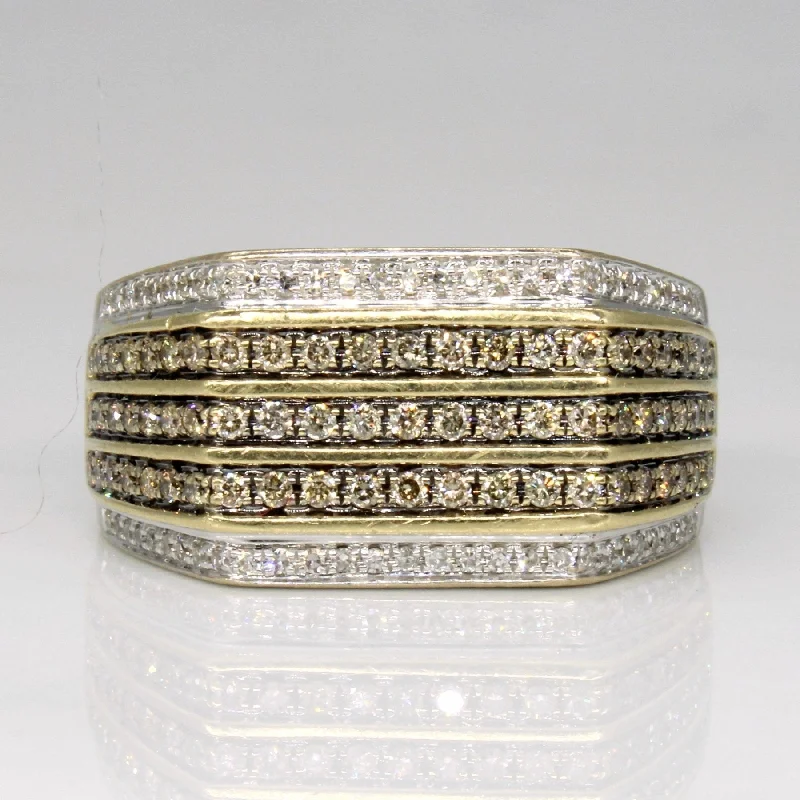 'Michael Hill' Fancy Brown Diamond Ring | 0.75ctw | SZ 9.25 |