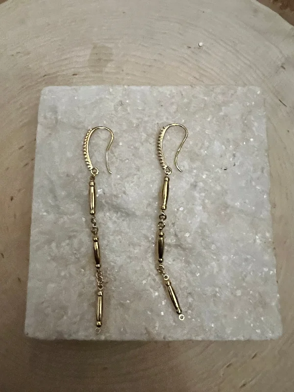 diamond hoop earrings for women -Raine Earrings