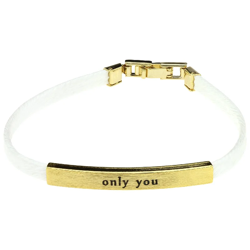 boho bangles for women -Only You Bracelet