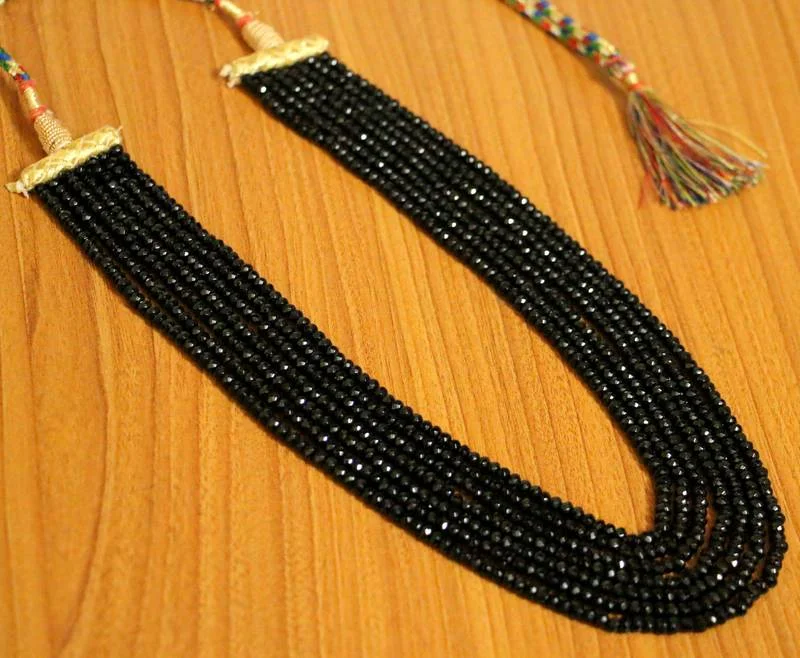 custom necklaces for women -Black onyx necklaces