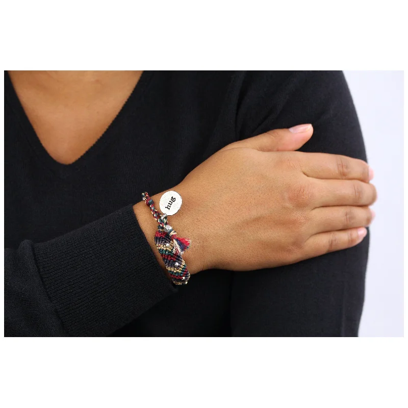 personalized bracelets for women -Wakami Have A Hug Bracelet