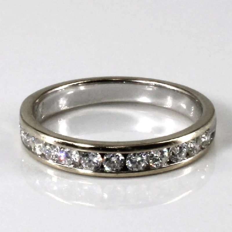 Channel Set Diamond Band | 0.54ctw | SZ 7 |