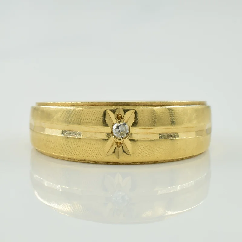 Diamond Ring | 0.02ct | SZ 6.75 |