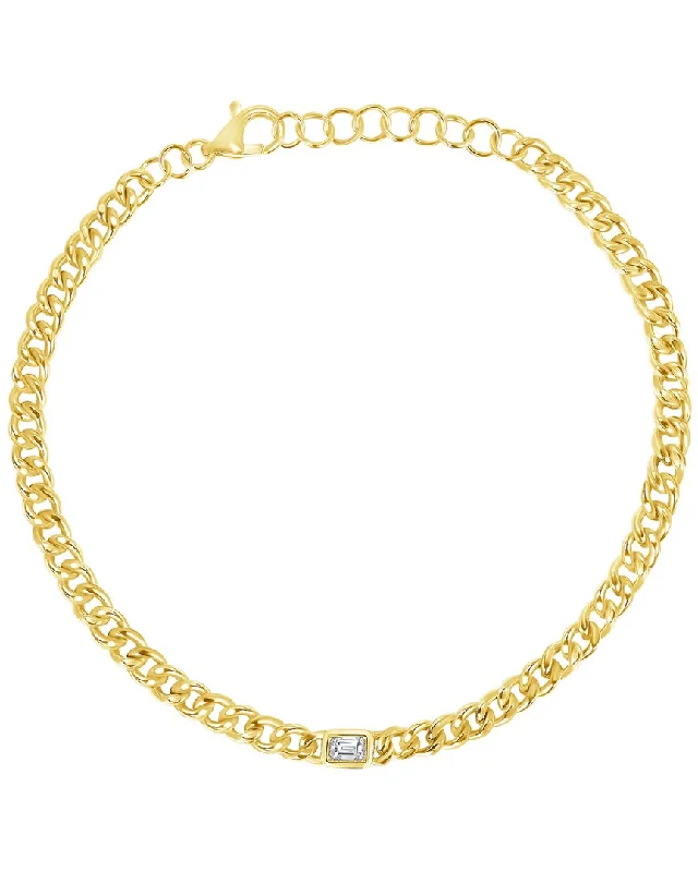 boho-style bracelets for women -Ron Hami 14K 0.12 ct. tw. Diamond Bracelet