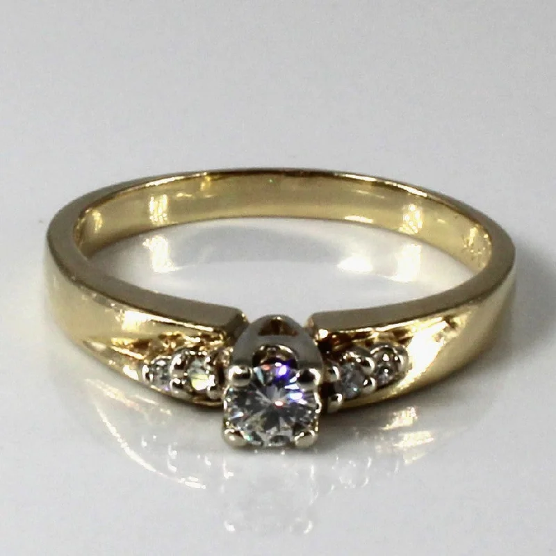 Five Stone Diamond Ring | 0.21ctw | SZ 7.75 |