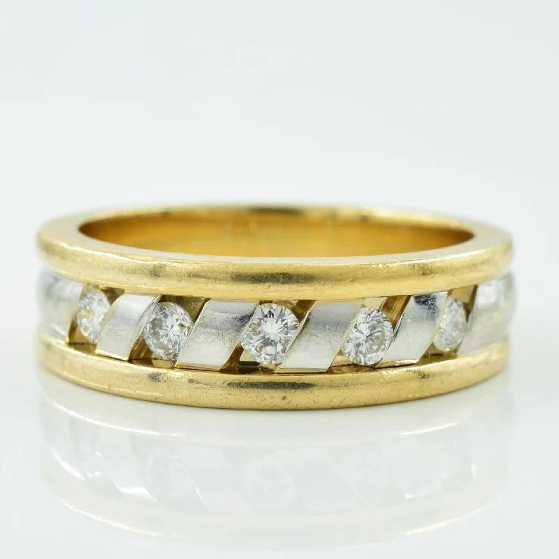 Channel Set Diamond Ring | 0.20ctw | SZ 6 |