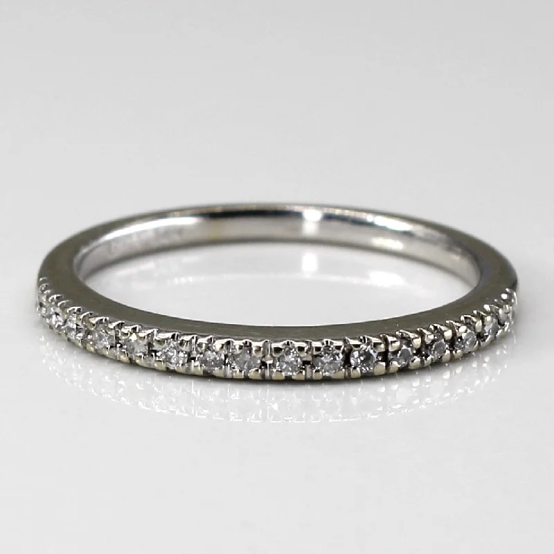 women’s engagement rings -Pave Set Diamond Ring | 0.16ctw | SZ 5 |