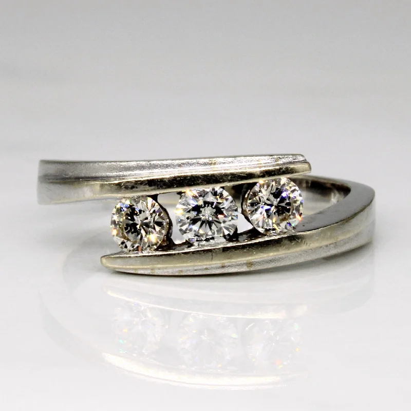 Channel Set Diamond Ring | 0.45ctw | SZ 6.5 |