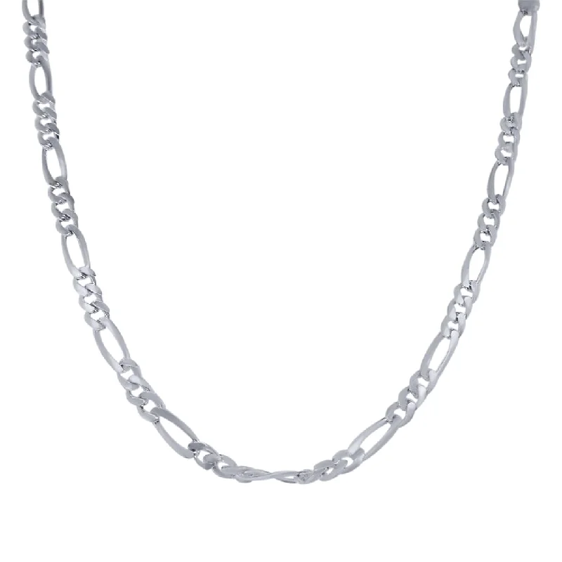 birthday gift necklaces for women -45cm Diamond Cut Necklace in Sterling Silver