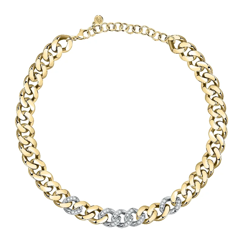 minimalist necklaces for women -Chiara Ferragni Chain Collection Gold Necklace