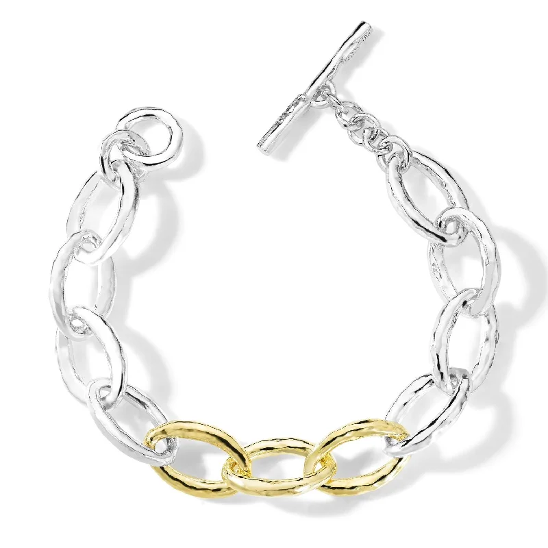 gold bangles with diamonds for women -Mini Bastille Link Chimera Bracelet