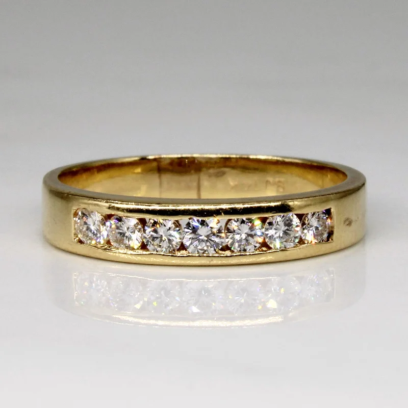 Channel Set Diamond Ring | 0.28ctw | SZ 6.75 |