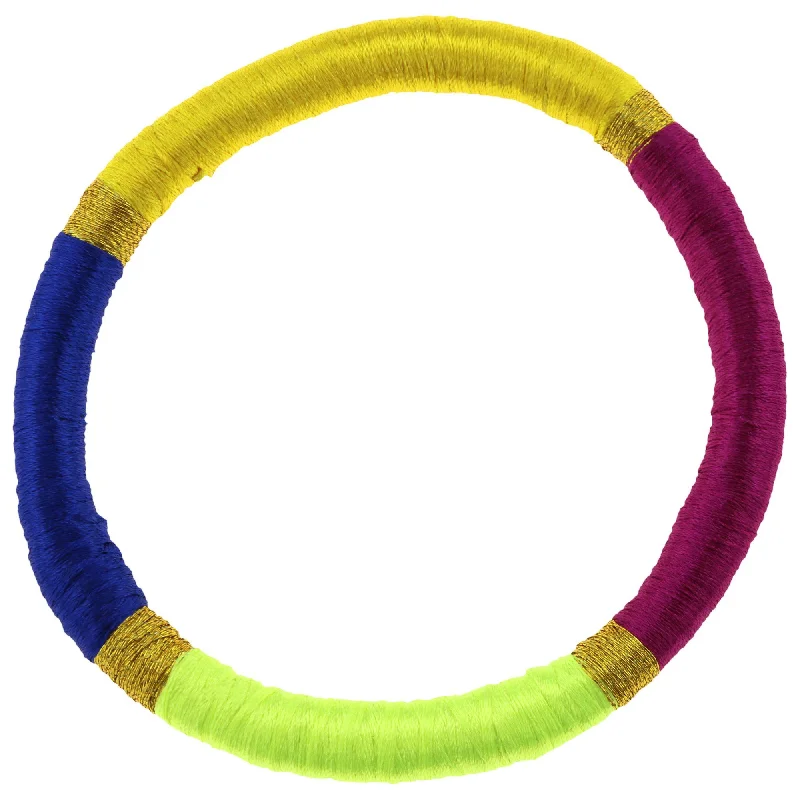 chunky bangles for women -Multicolor Inzuki Silky Bracelet!