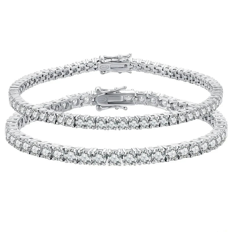 women’s charm bracelets -0.5 Ct Round Cut Diamond Tennis Bracelet