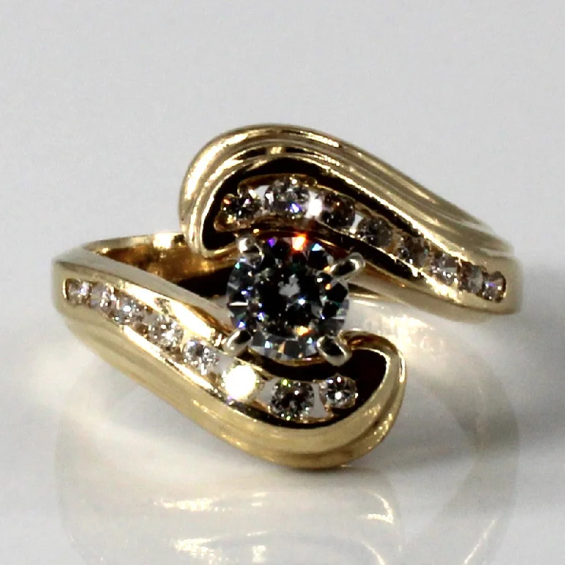 Bypass Diamond Ring | 0.63ctw | SZ 5.75 |