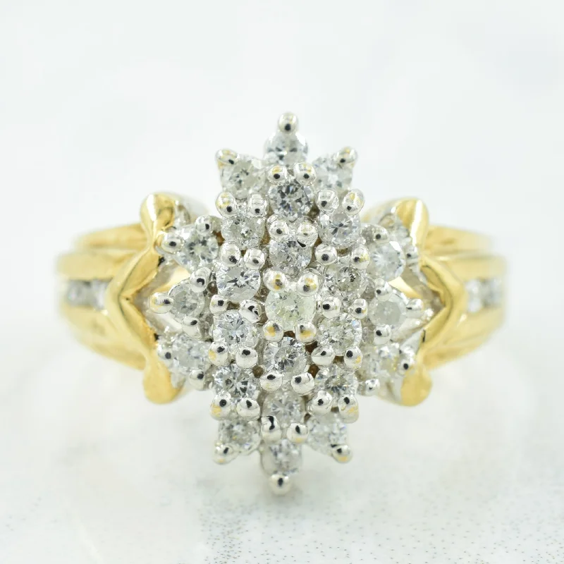 Cluster Diamond Ring | 0.44ctw | SZ 6 |