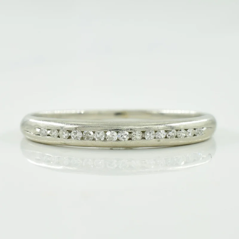 Semi Eternity Diamond Ring | 0.07ctw | SZ 5.75 |