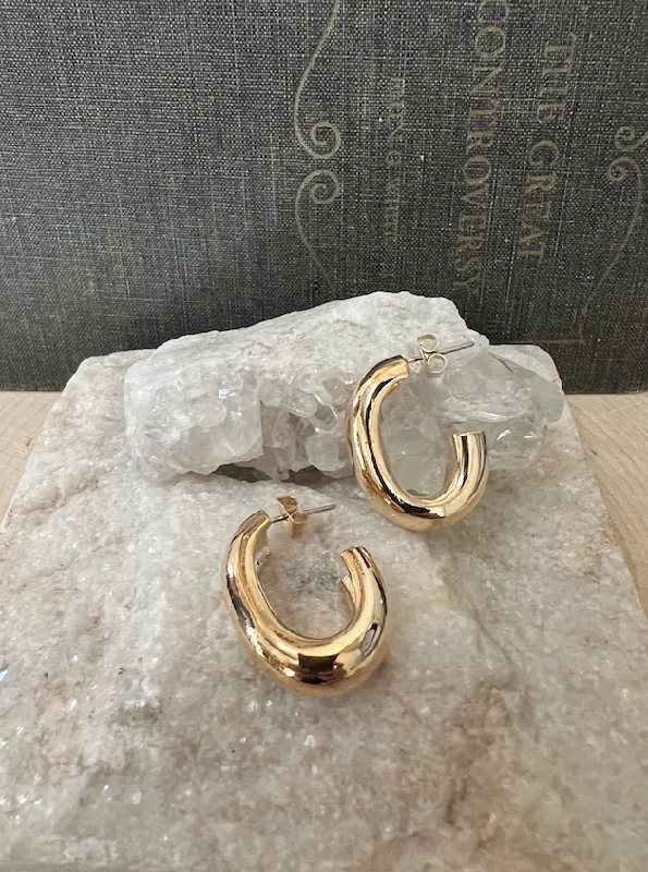 statement gold earrings for women -Dottie Earrings