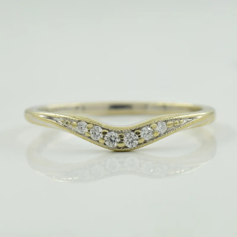 Chevron Diamond Ring | 0.06ctw | SZ 7 |