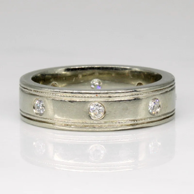 Flush Set Diamond Ring | 0.32ctw | SZ 7 |