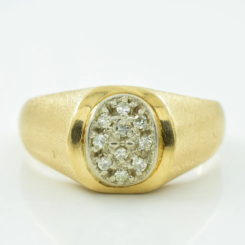 Diamond Cluster Ring | 0.10ctw | SZ 11 |