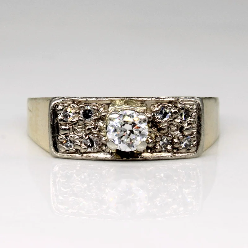 Diamond Engagement Ring | 0.26ctw | SZ 7 |