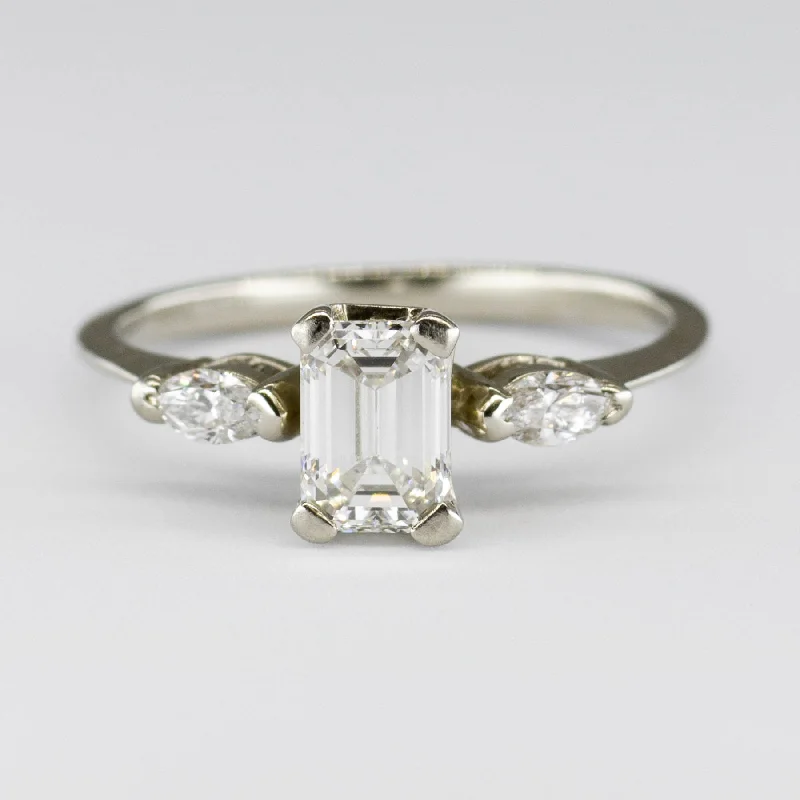 Three Stone Diamond Ring | 0.69ctw | SZ 4.75 |