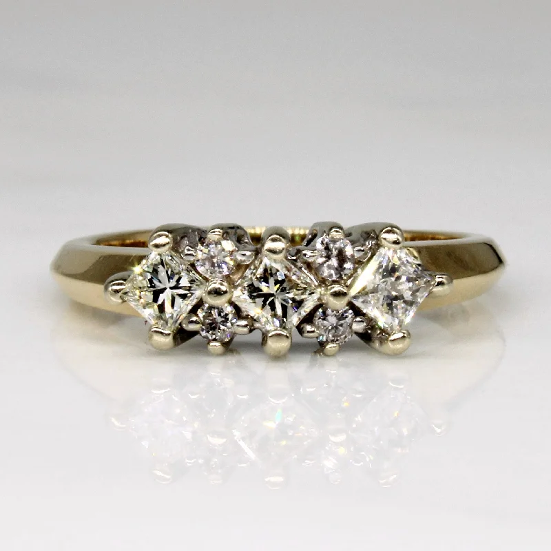 Diamond Cluster Ring | 0.73ctw | SZ 5.25 |