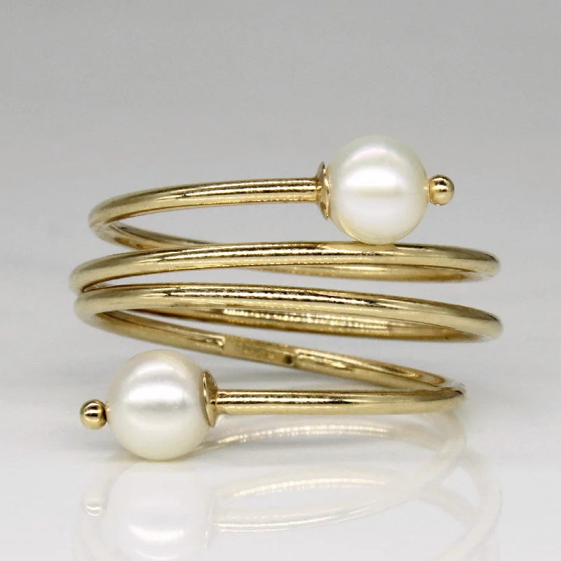 Pearl Spring Ring | 5.50mm | SZ 8.75 |