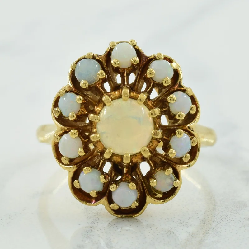 Opal Cocktail Ring | 1.25ctw | SZ 9.25 |