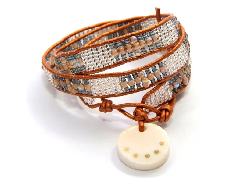 silver chain bracelets for women -Virginia Wrap Bracelet