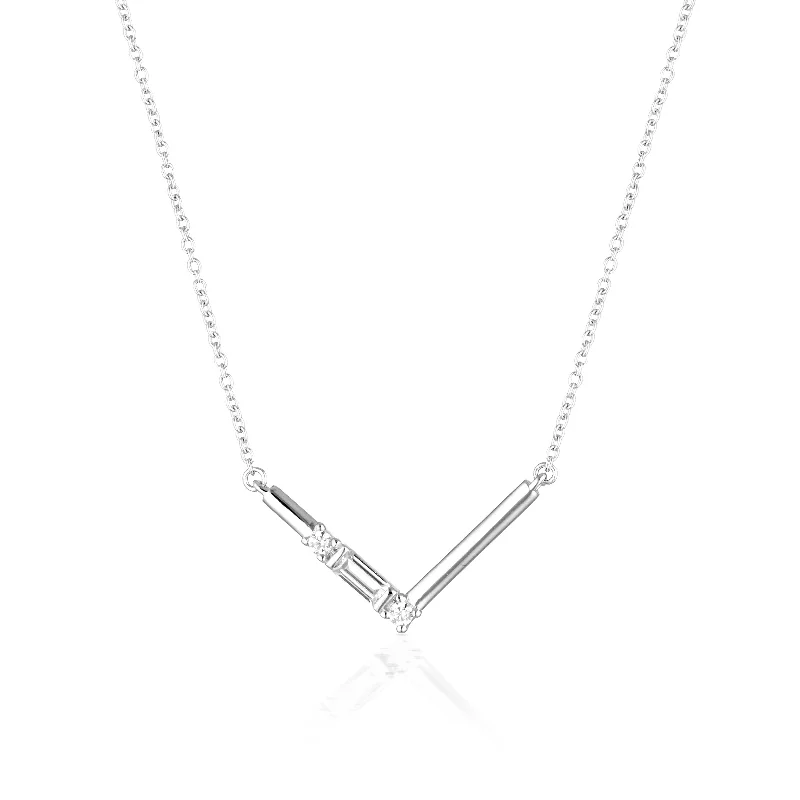 long necklaces for women -GEORGINI THE LAYERED EDIT TIGA NECKLACE SILVER