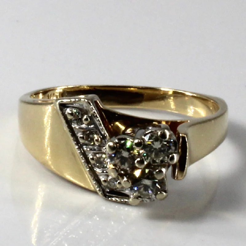 Cluster Set Diamond Ring | 0.34ctw | SZ 6.75 |