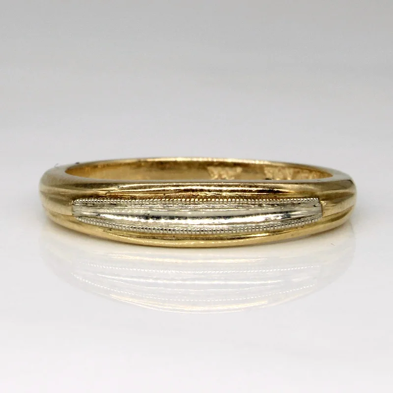 14k Two Tone Gold Ring | SZ 5.75 |