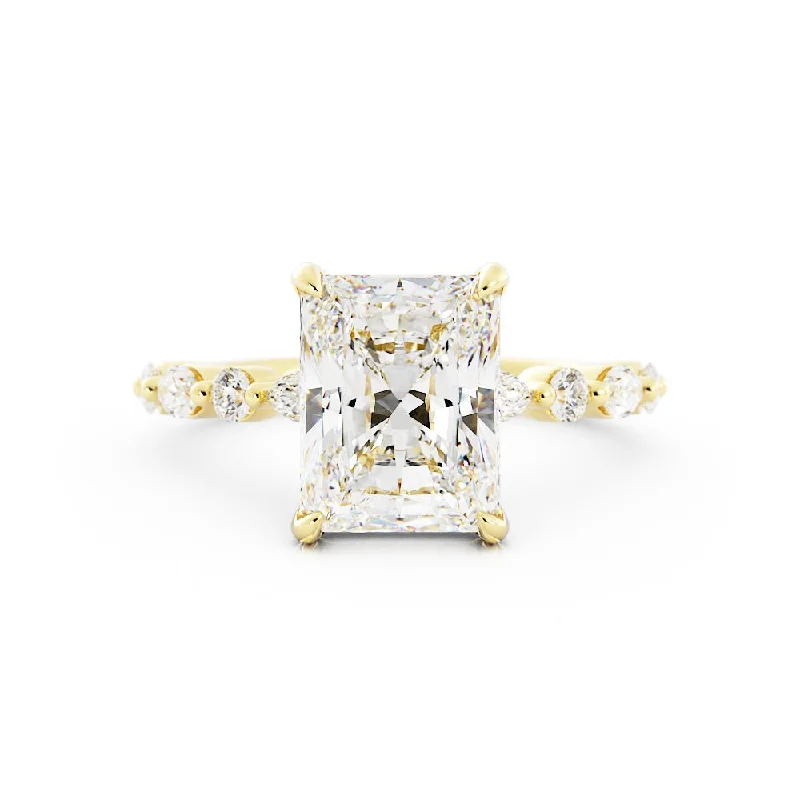 wedding set engagement rings -2.00 Carat Radiant Cut Diamond Ring