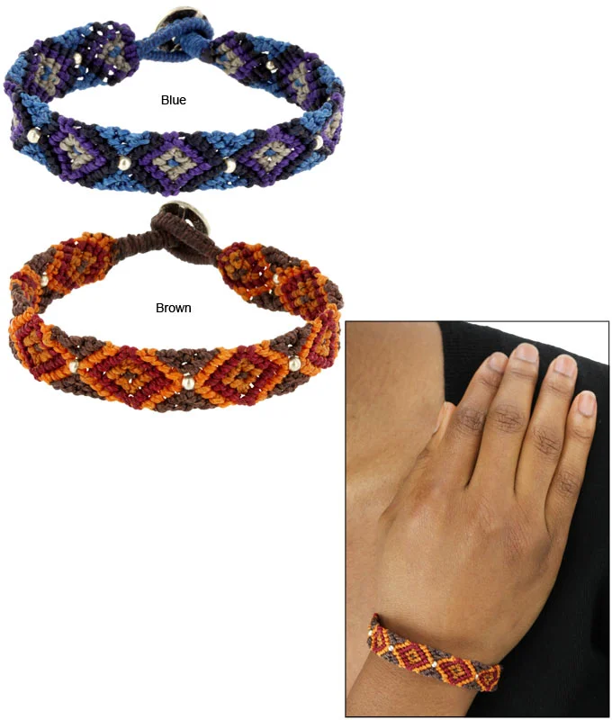 women’s wide bangles -Guatemalan Friendship Bracelet